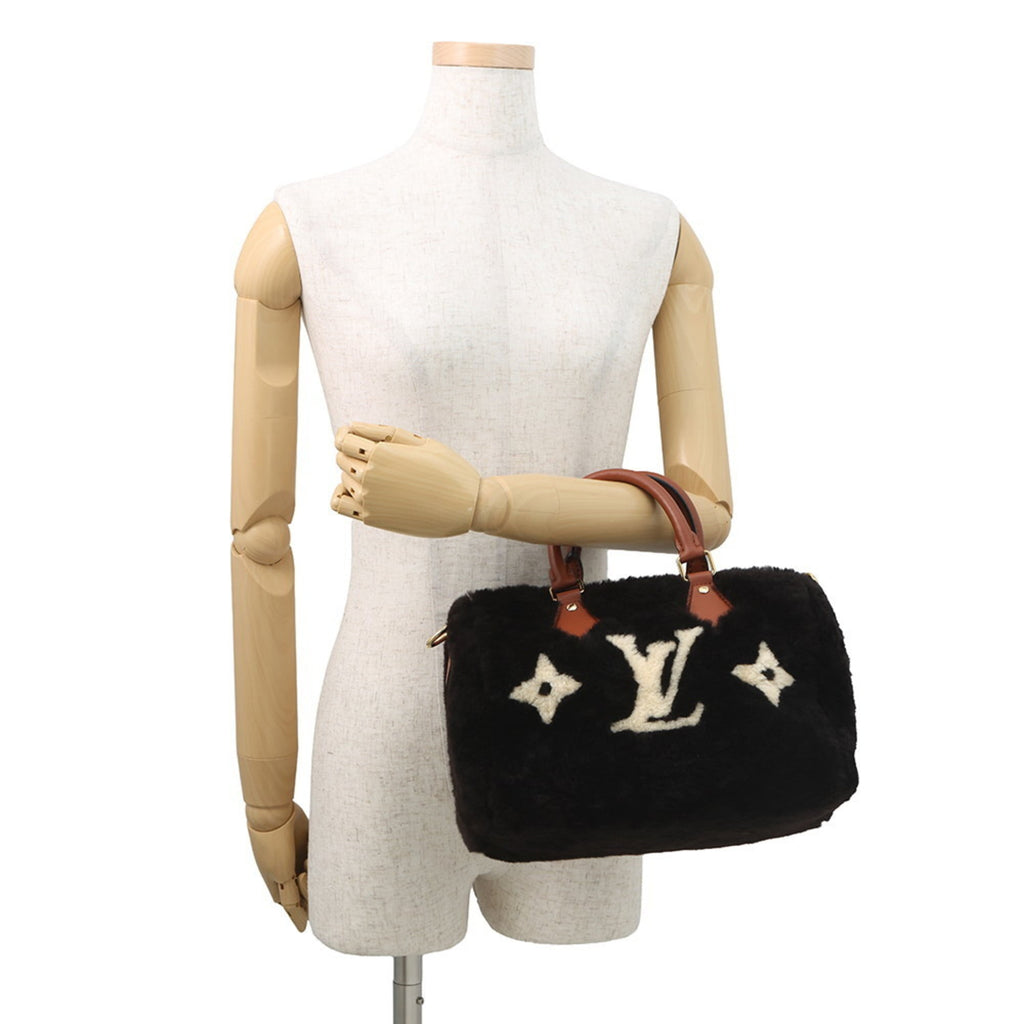 Louis Vuitton Monogram Noir White Handbag
