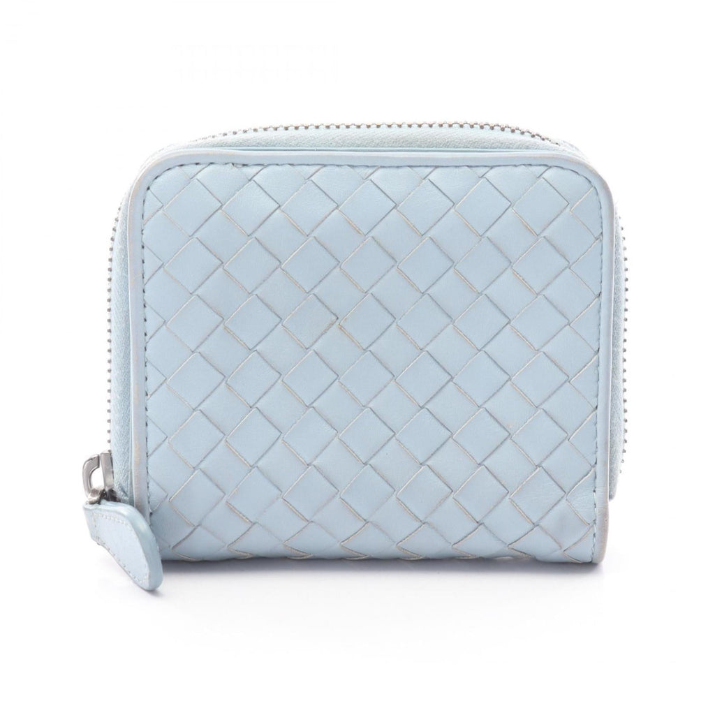 Bottega Veneta Blue Leather Wallet (Bi-Fold)
