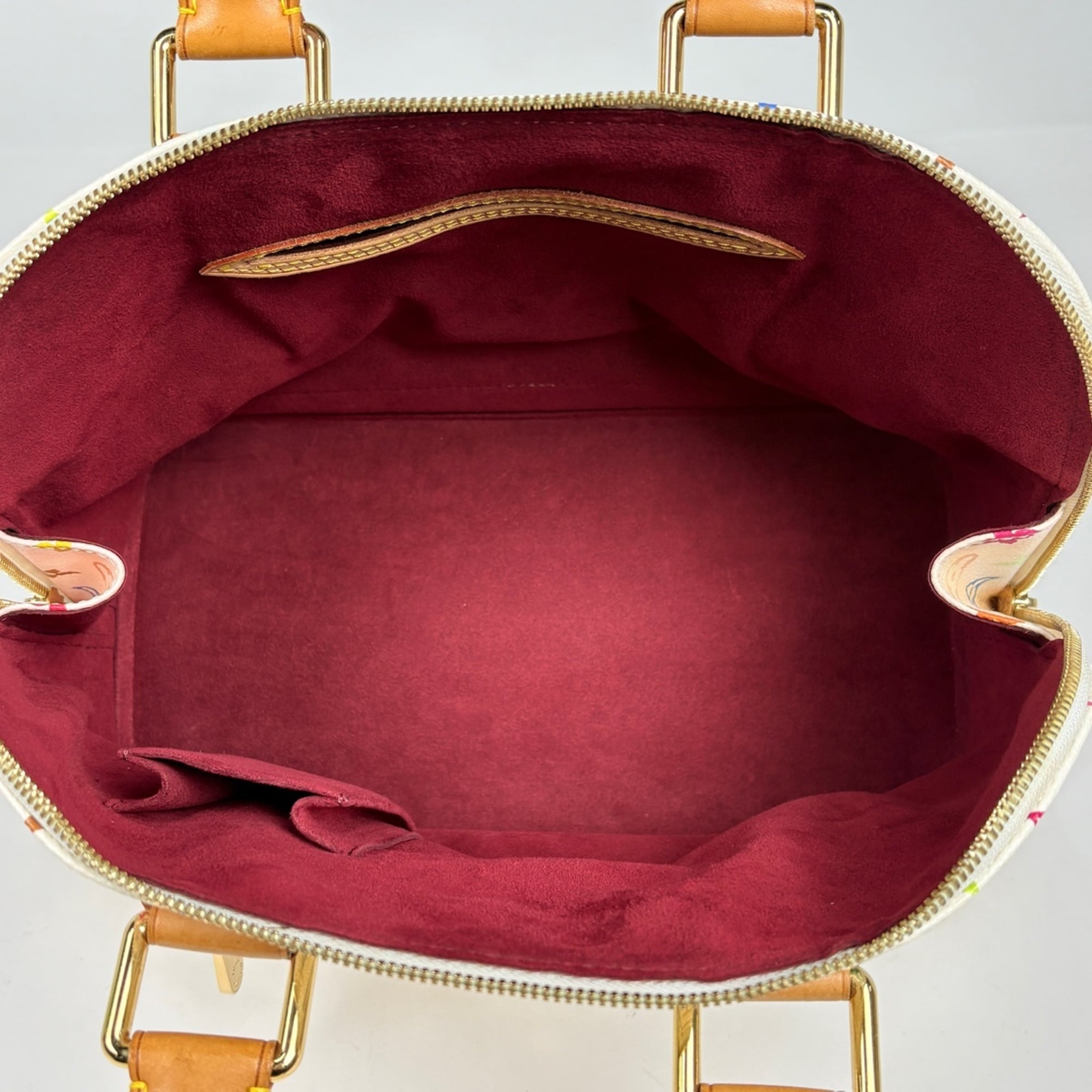 Louis Vuitton Blanc Monogram Multicolore Handbag