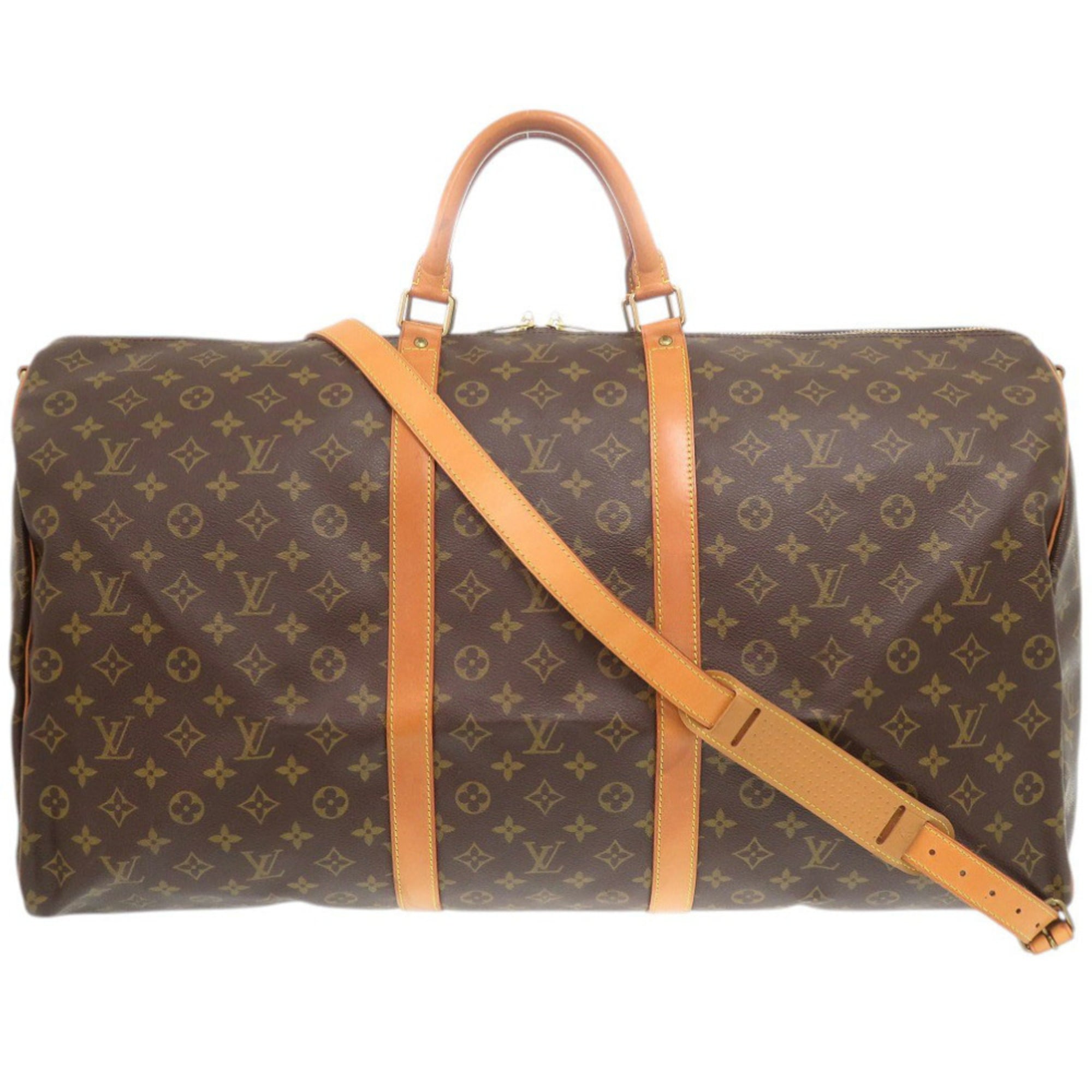 Louis Vuitton Brown Monogram Monogram Boston Bag