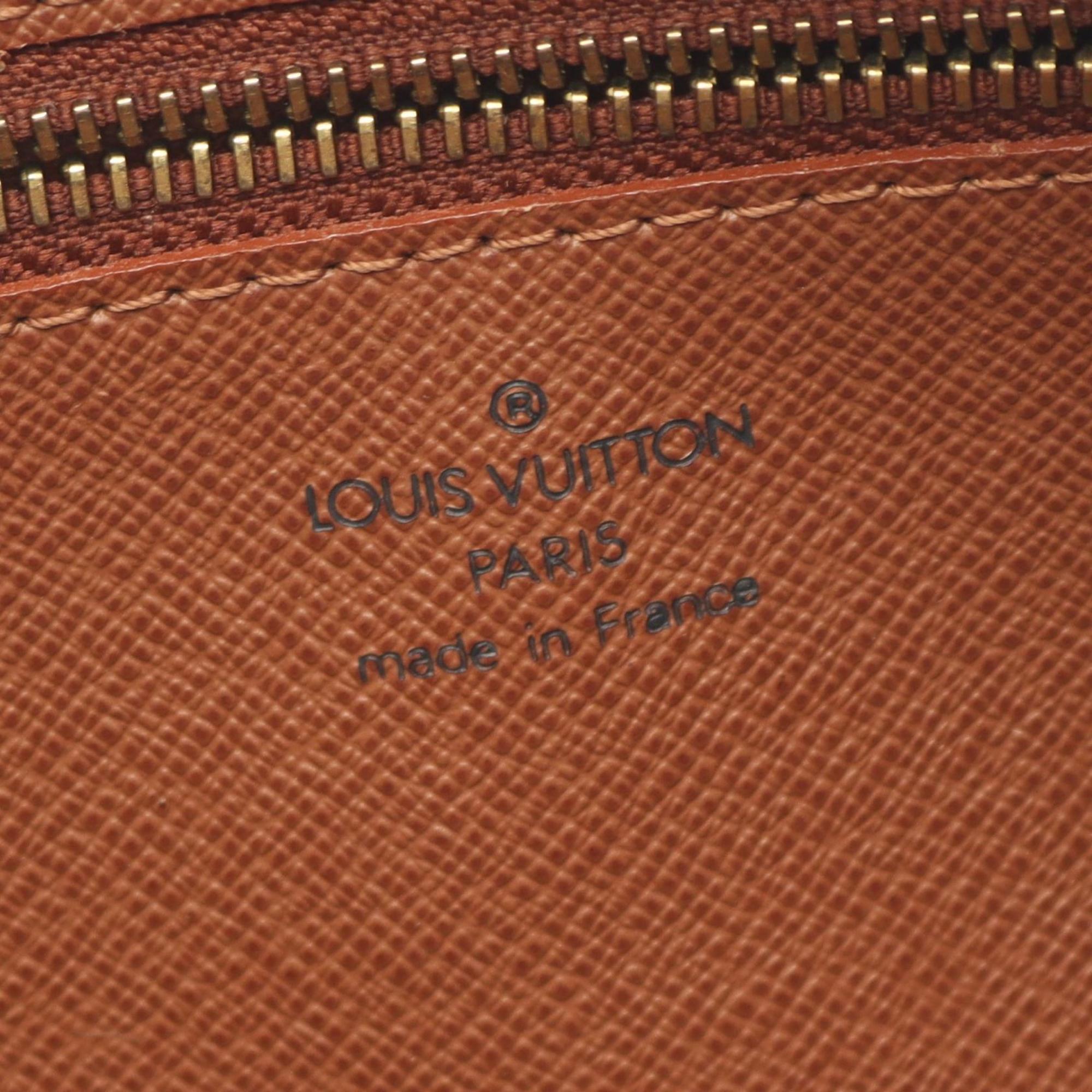 Louis Vuitton Brown Coated Canvas Pvc Leather Monogram Shoulder Bag