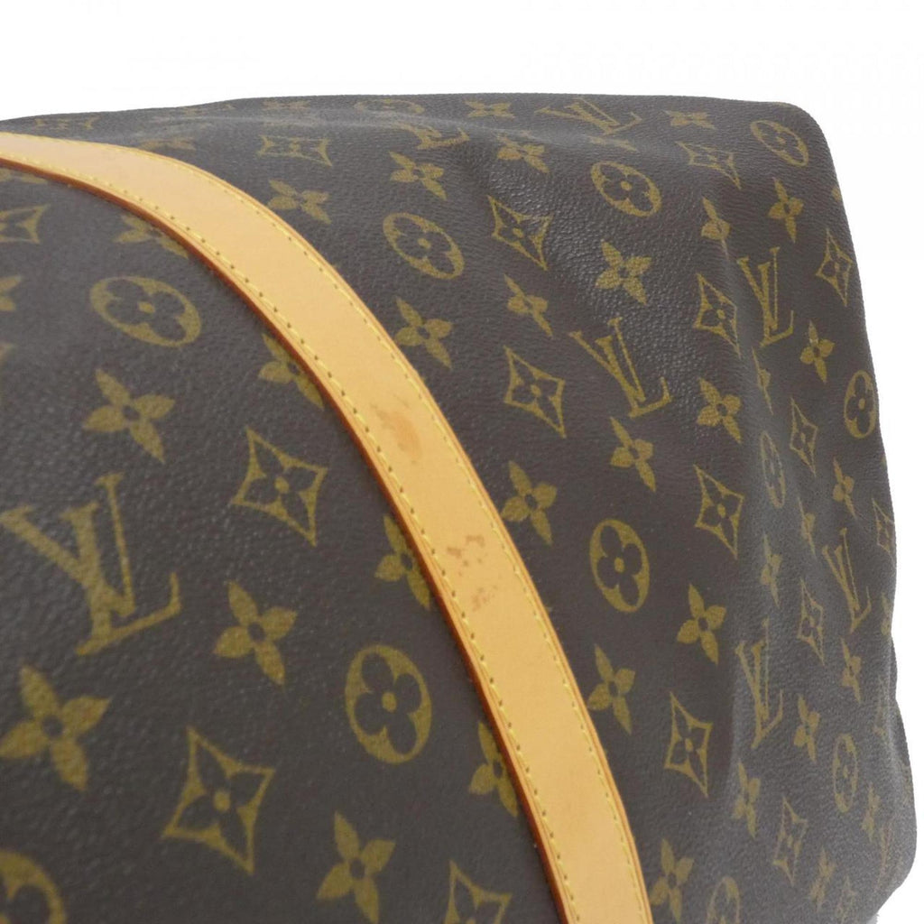 Louis Vuitton Marron Coated Canvas Boston Bag