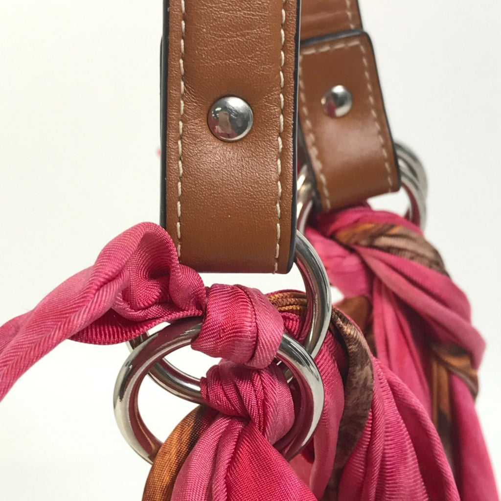 Celine Pink Cloth Shoulder Bag