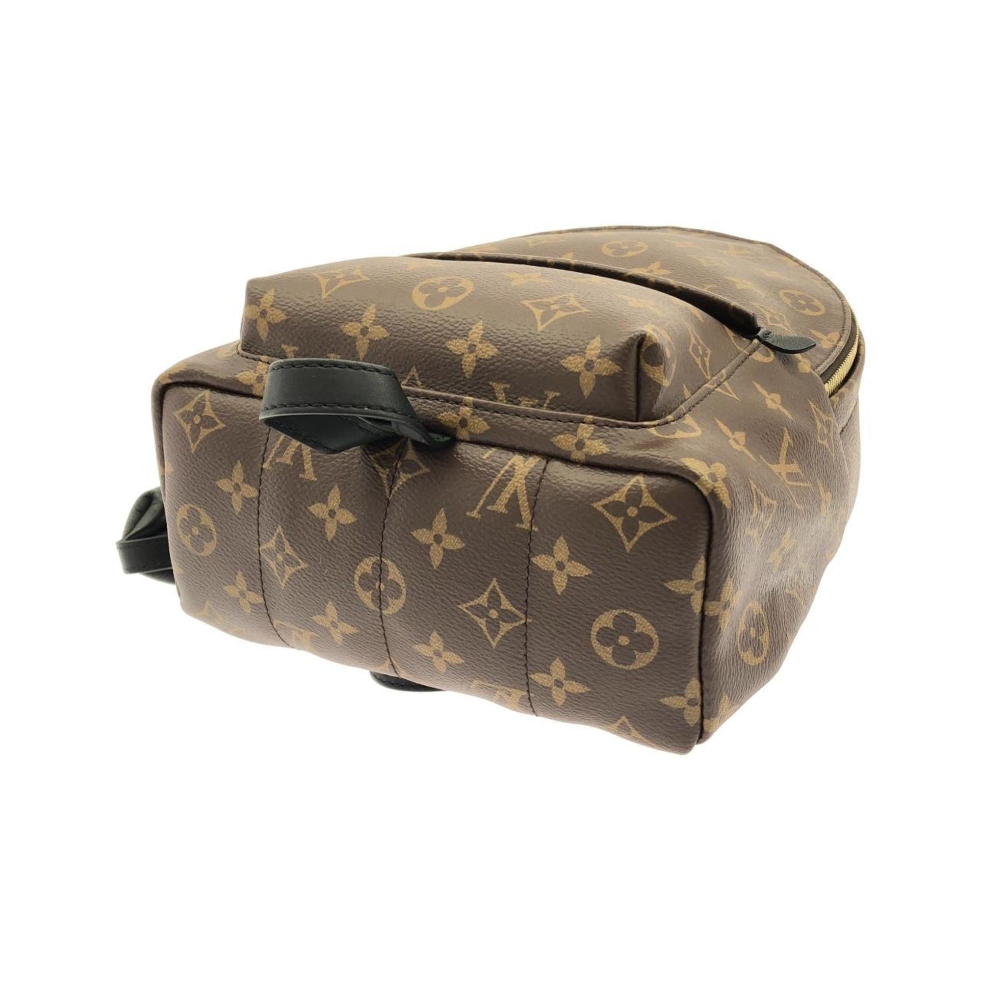 Louis Vuitton Brown Coated Canvas Backpack