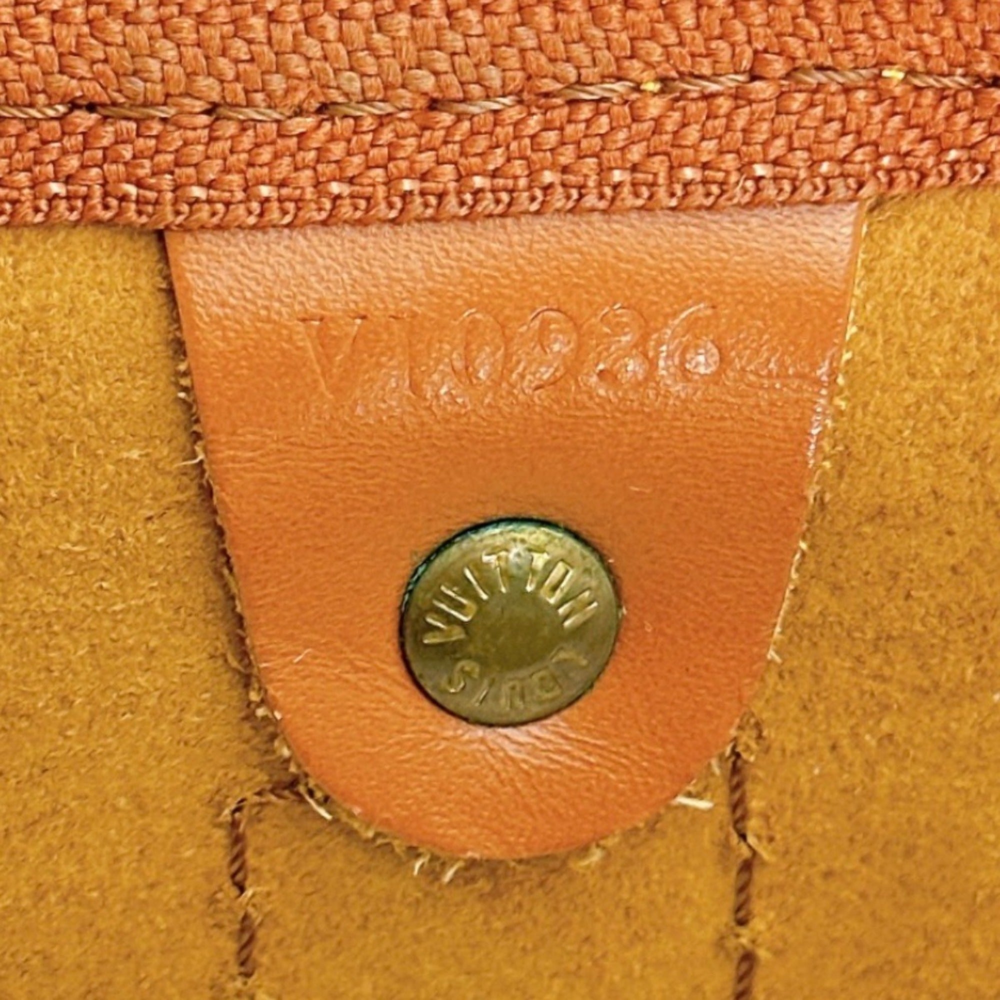 Louis Vuitton Brown Gold Cipango Epi Leather Boston Bag