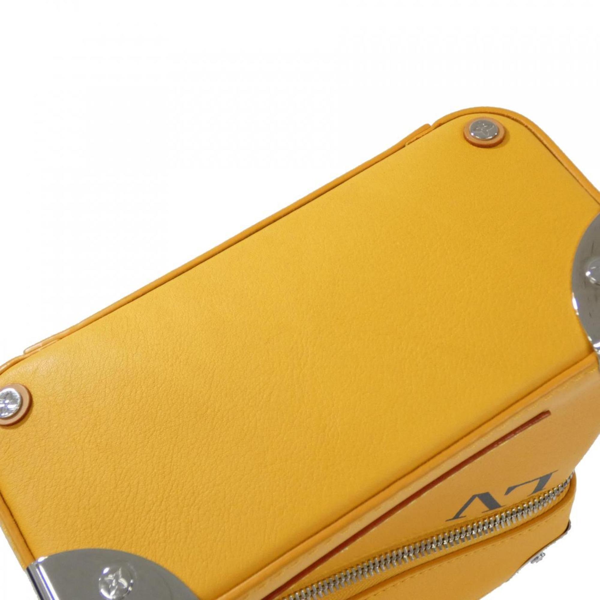 Louis Vuitton Saffron Leather Handbag