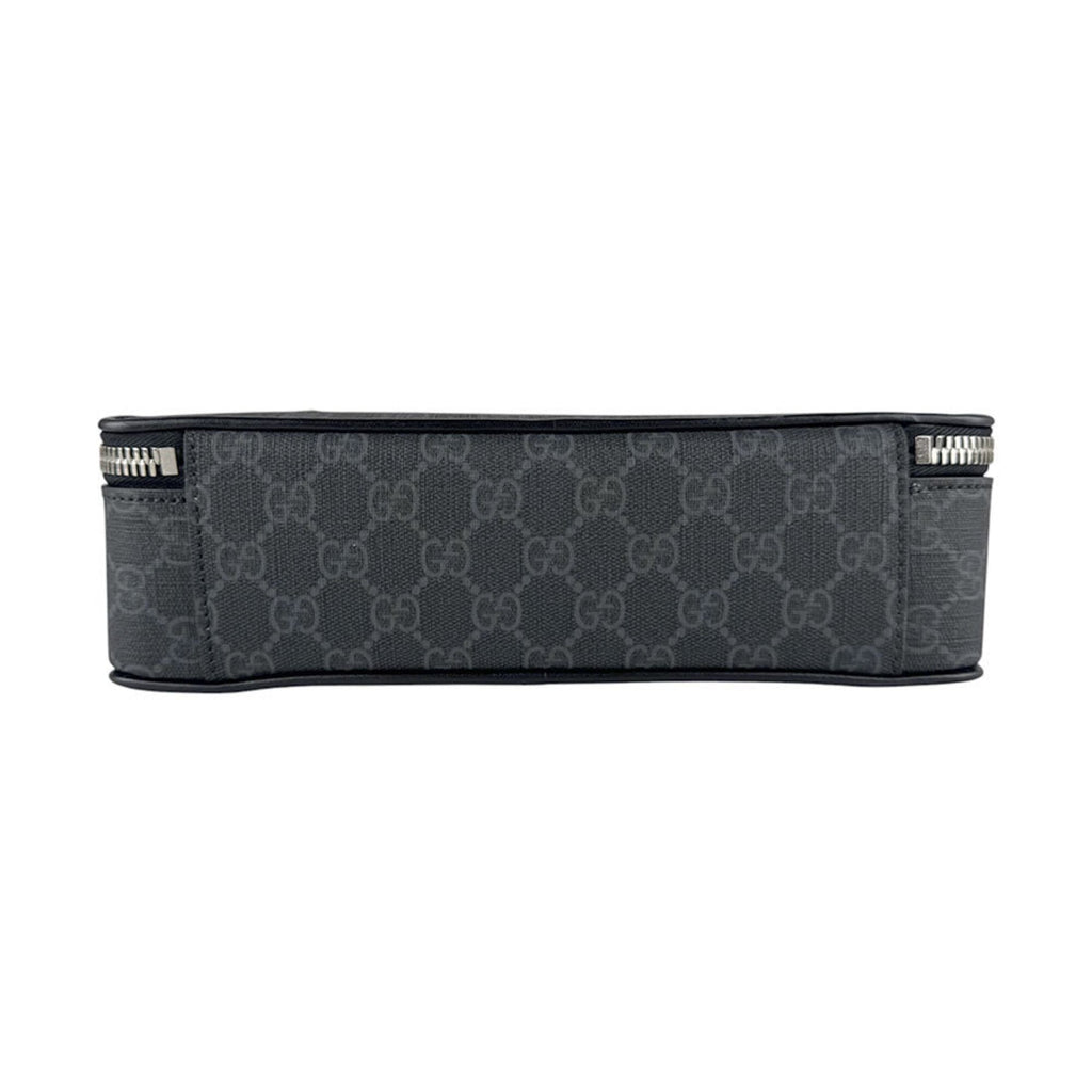 Gucci Black Gg Supreme Canvas Shoulder Bag (Pre-Owned)