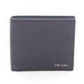 Prada Black Leather Wallet (Bi-Fold)