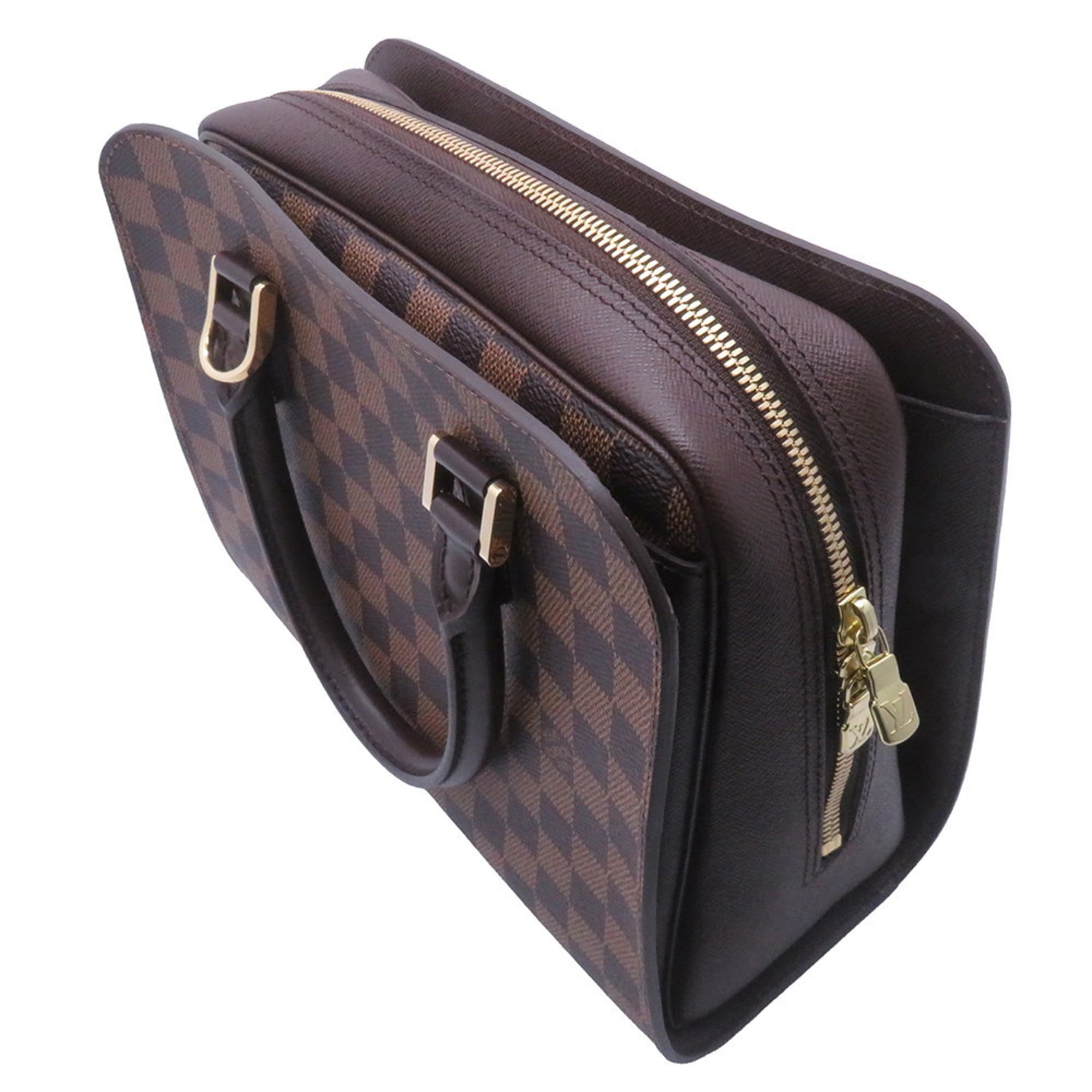 Louis Vuitton Red Color Coated Canvas Handbag