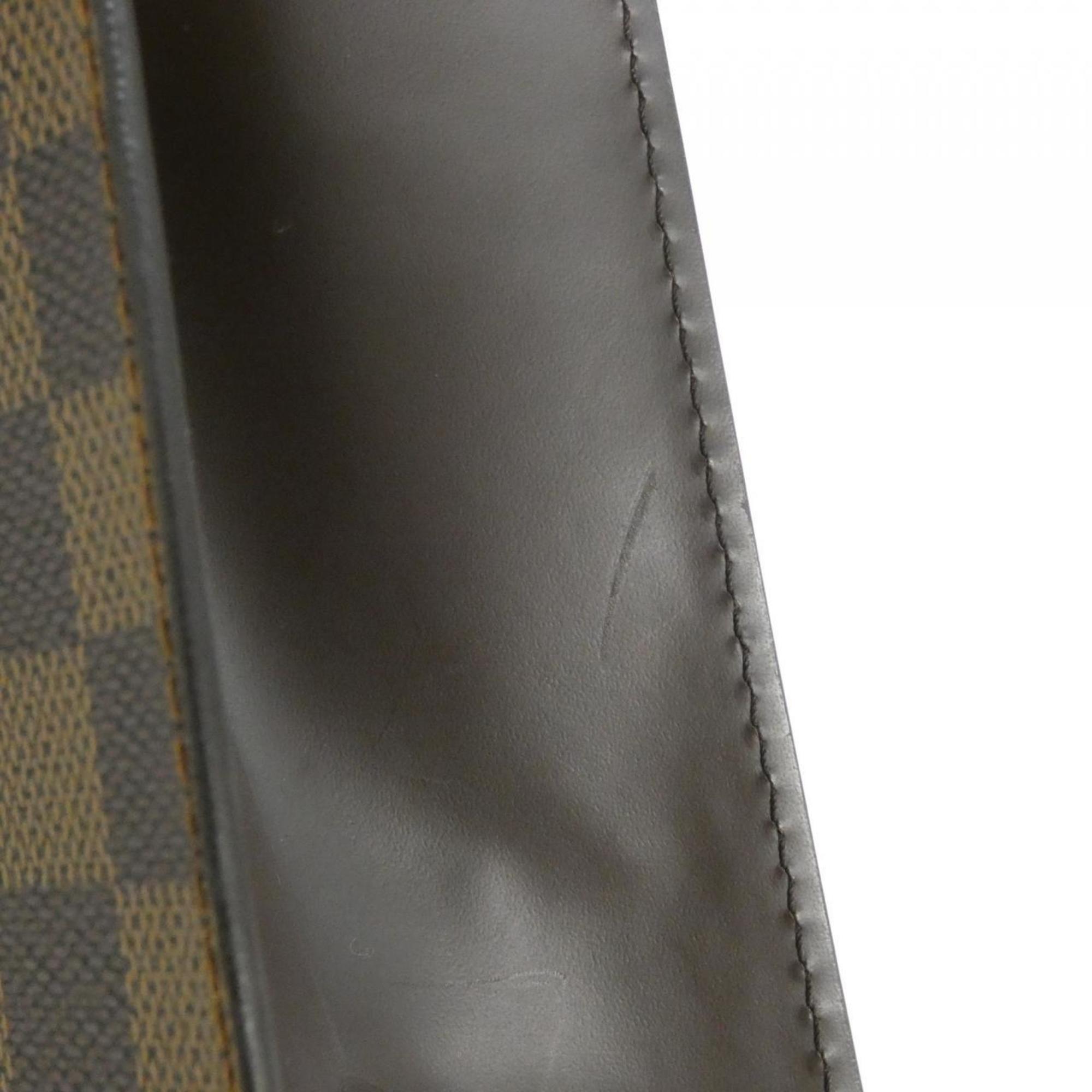 Louis Vuitton Ebene Coated Canvas Handbag