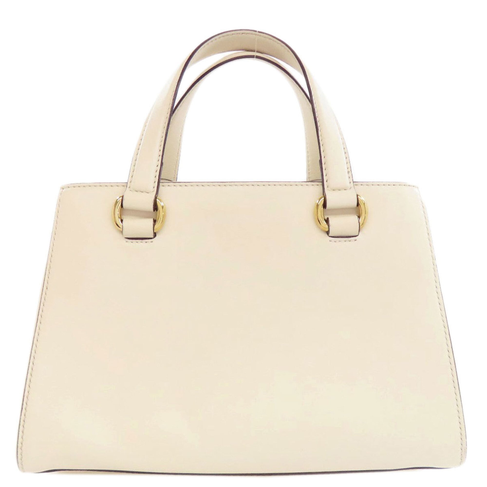 Gucci White Leather Handbag (Pre-Owned)