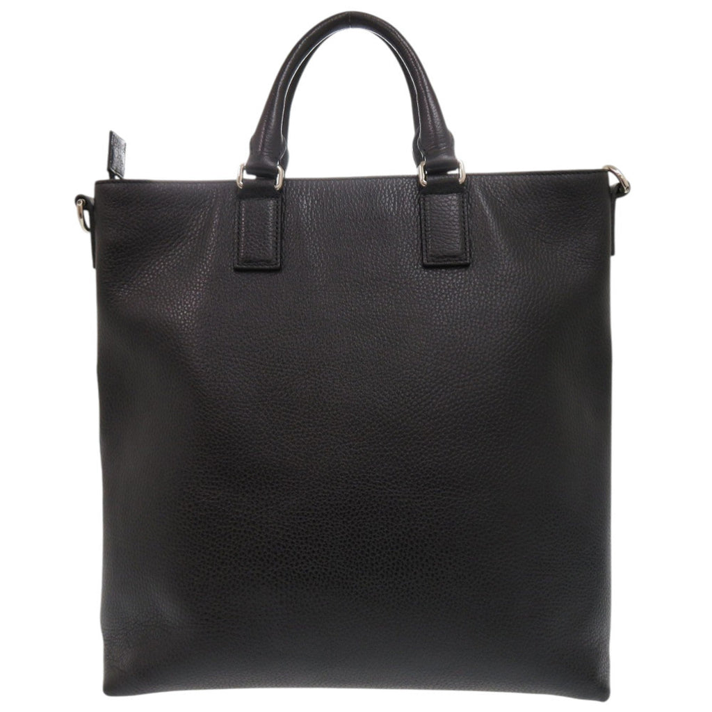 Gucci Black Leather Handbag (Pre-Owned)