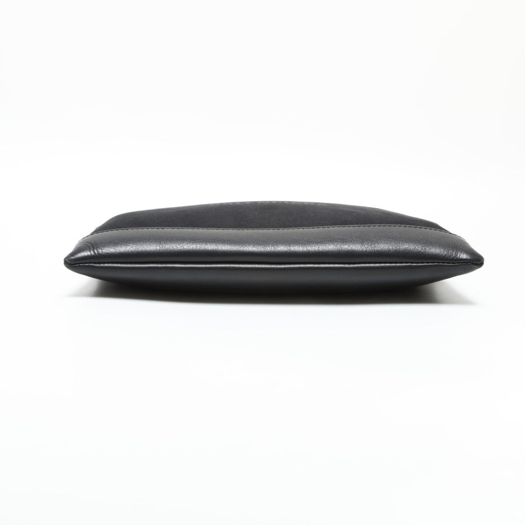 Balenciaga Black Canvas Clutch
