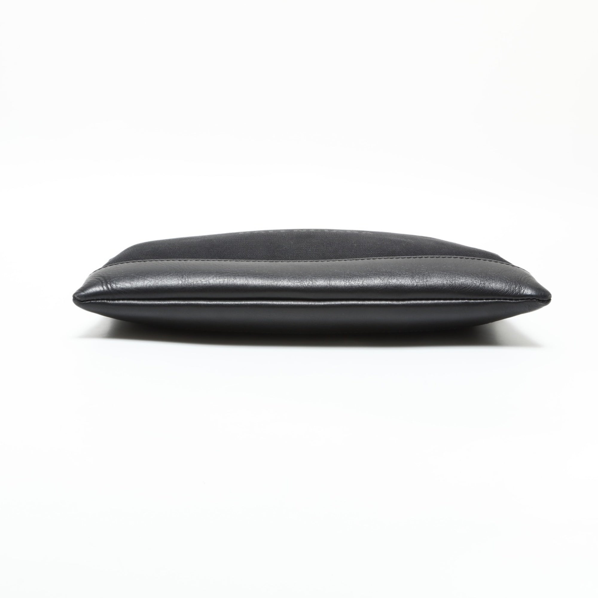 Balenciaga Black Canvas Clutch