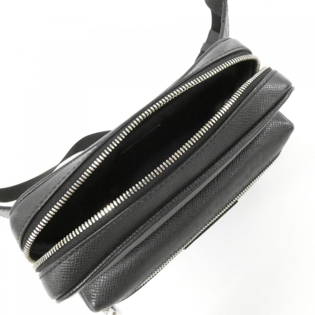 Louis Vuitton Black Coated Canvas Shoulder Bag