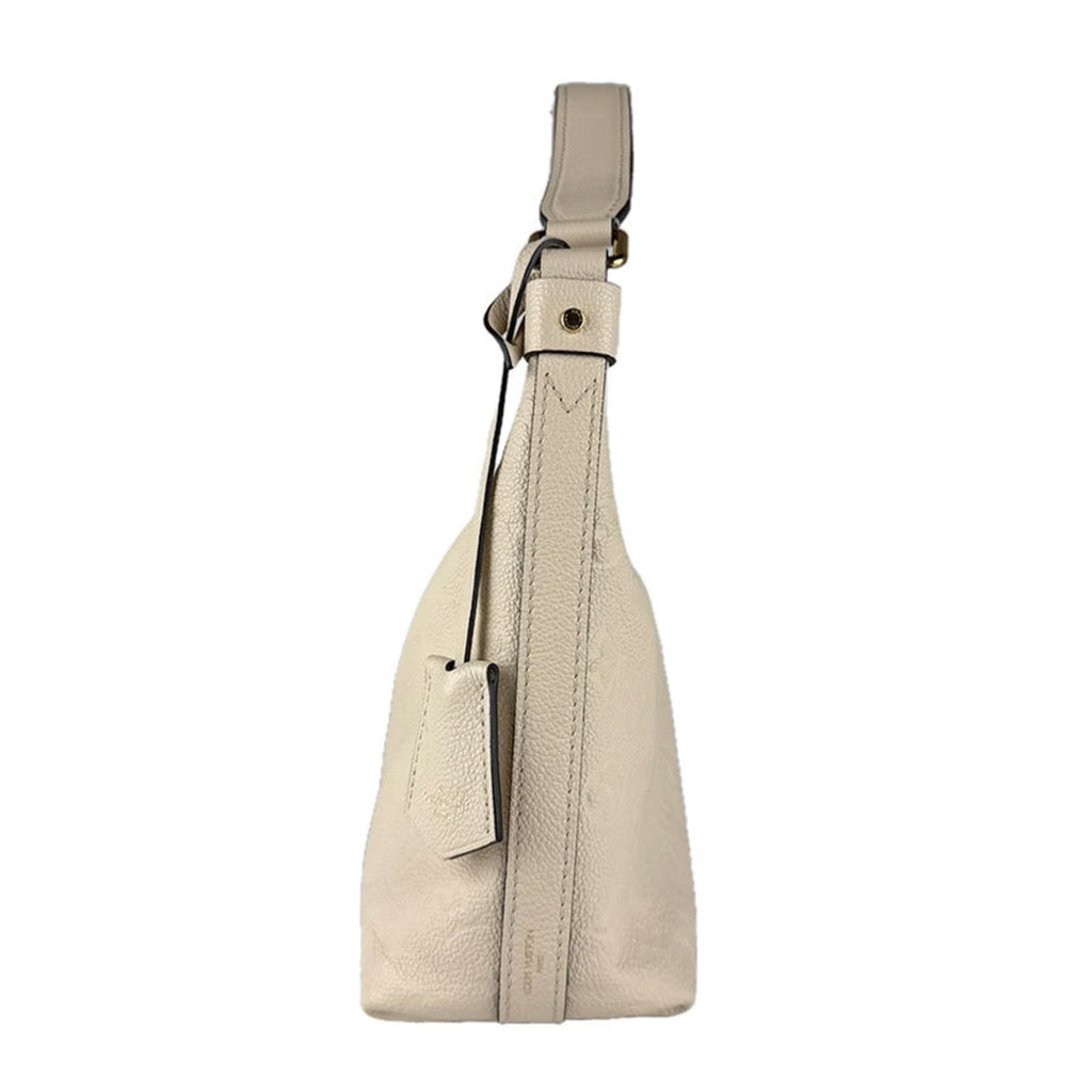 Louis Vuitton Cream Monogram Empreinte Shoulder Bag