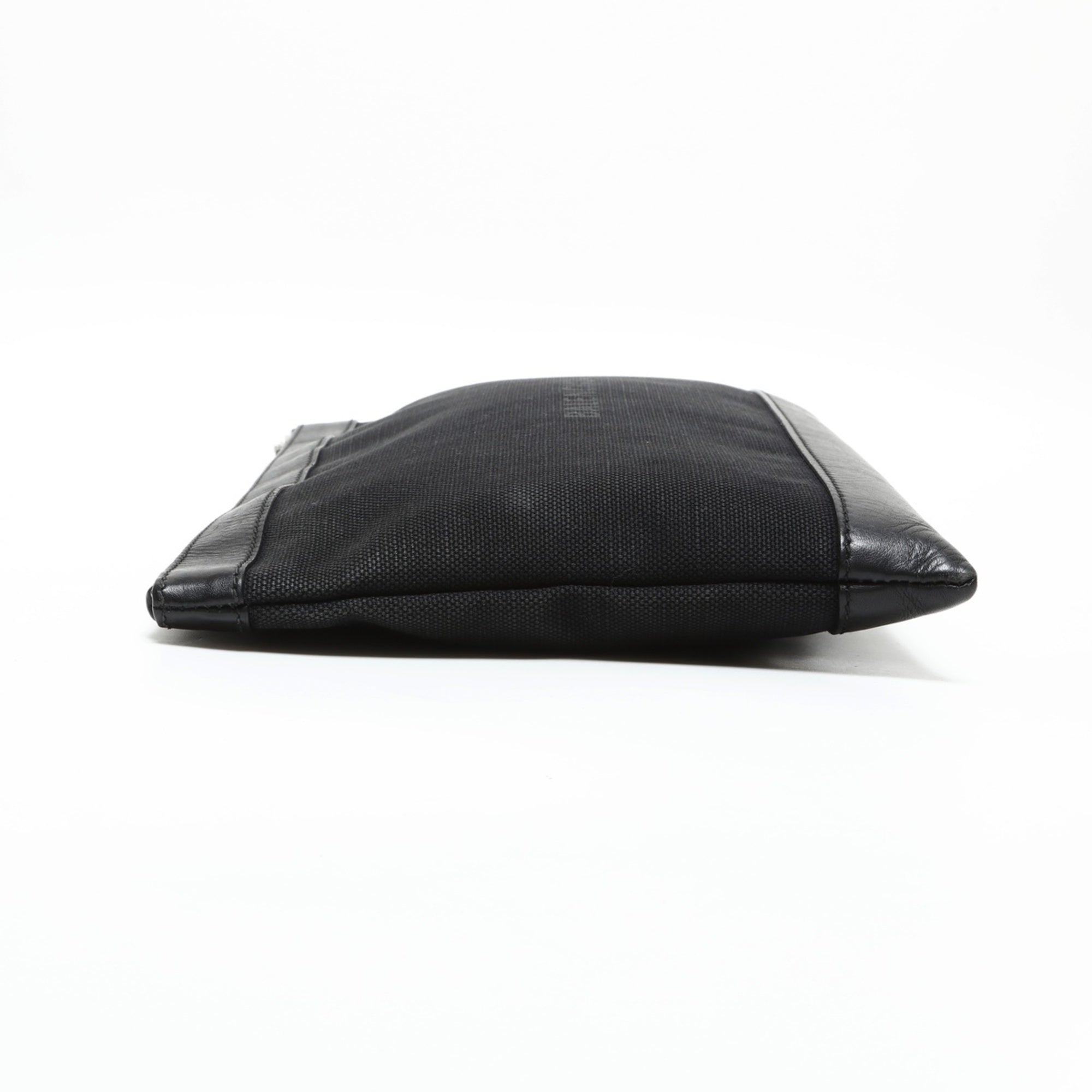Balenciaga Black Canvas Clutch