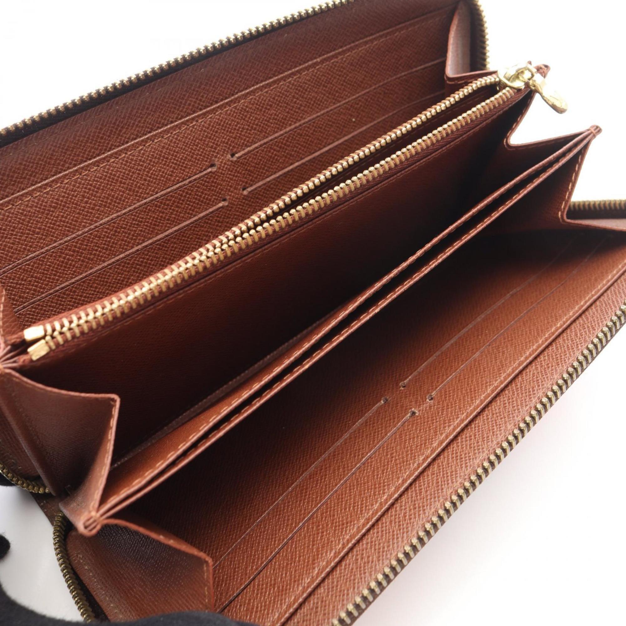 Louis Vuitton Brown Monogram Multi-Color Rose Monogram Rose Long Wallet
