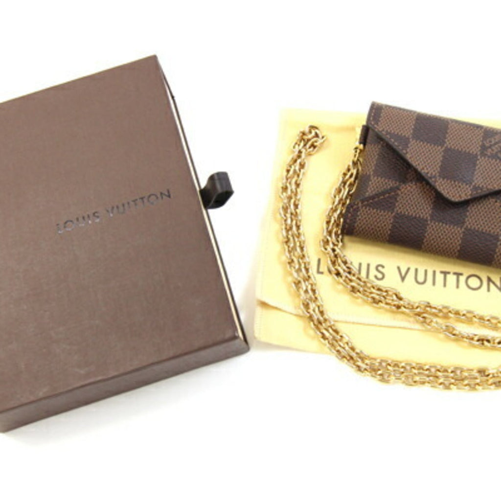 Louis Vuitton Damier Canvas Damier Canvas Metal Coin Purse/Coin Case