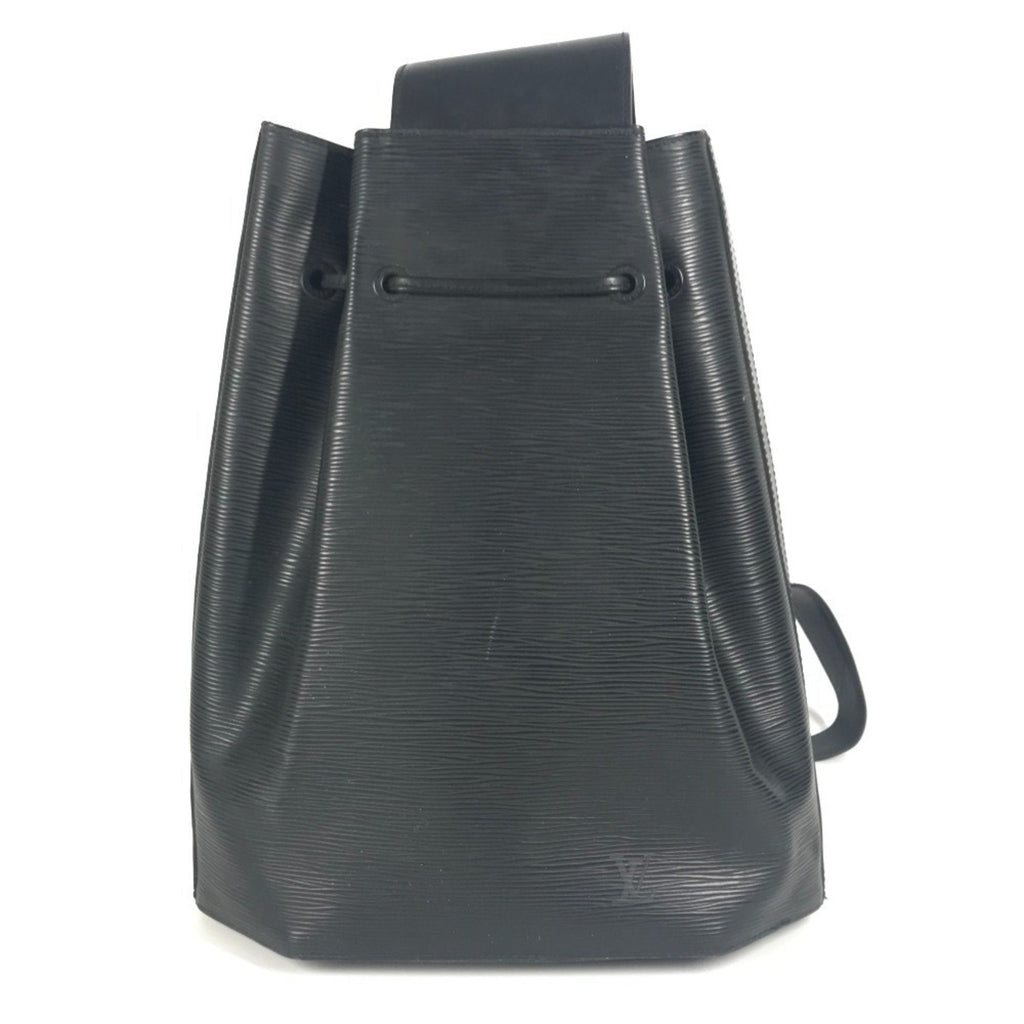 Louis Vuitton Black Noir Epi Leather Shoulder Bag