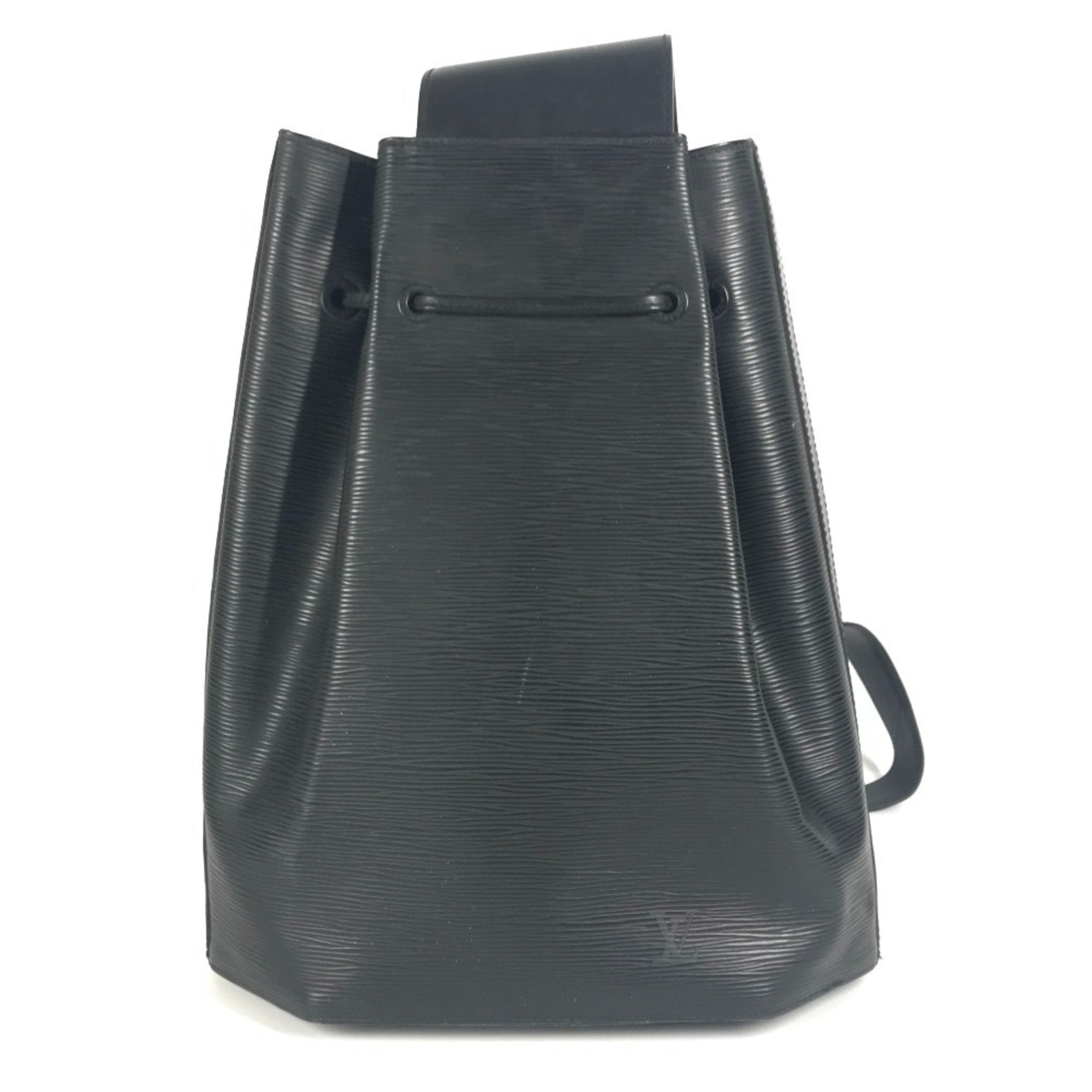 Louis Vuitton Black Noir Epi Leather Shoulder Bag