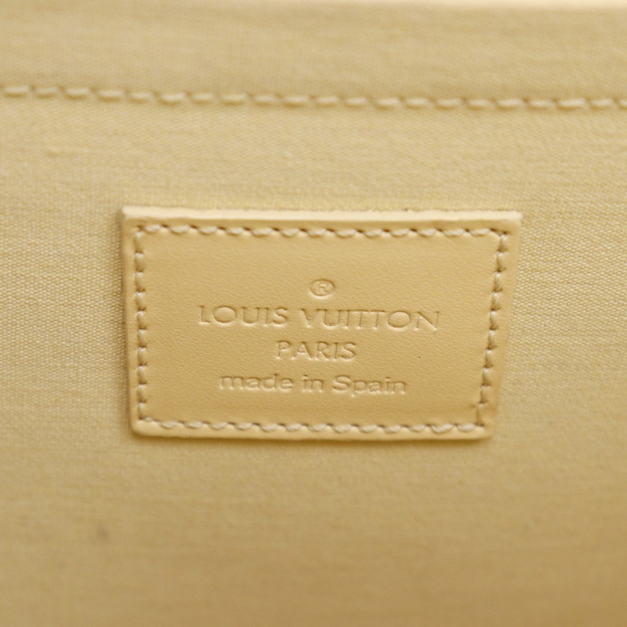 Louis Vuitton Cream Epi Leather Tote Bag