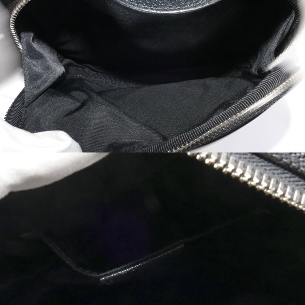 Gucci Black Nylon Leather Shoulder Bag (Pre-Owned)
