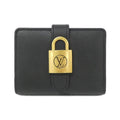 Louis Vuitton Black Leather Wallet