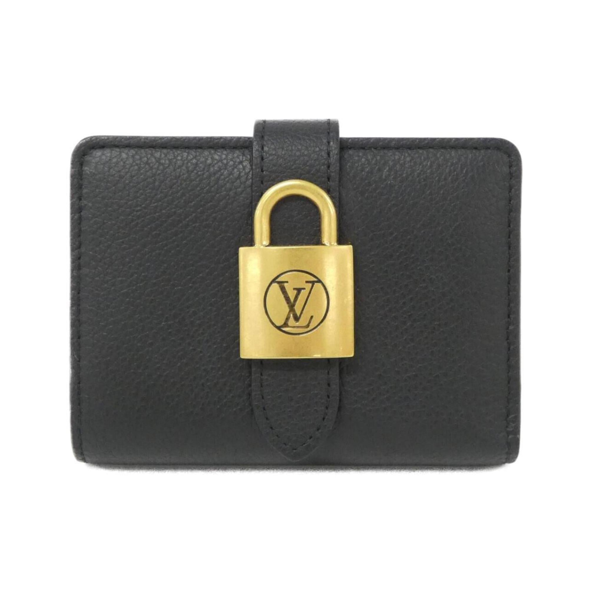 Louis Vuitton Black Leather Wallet