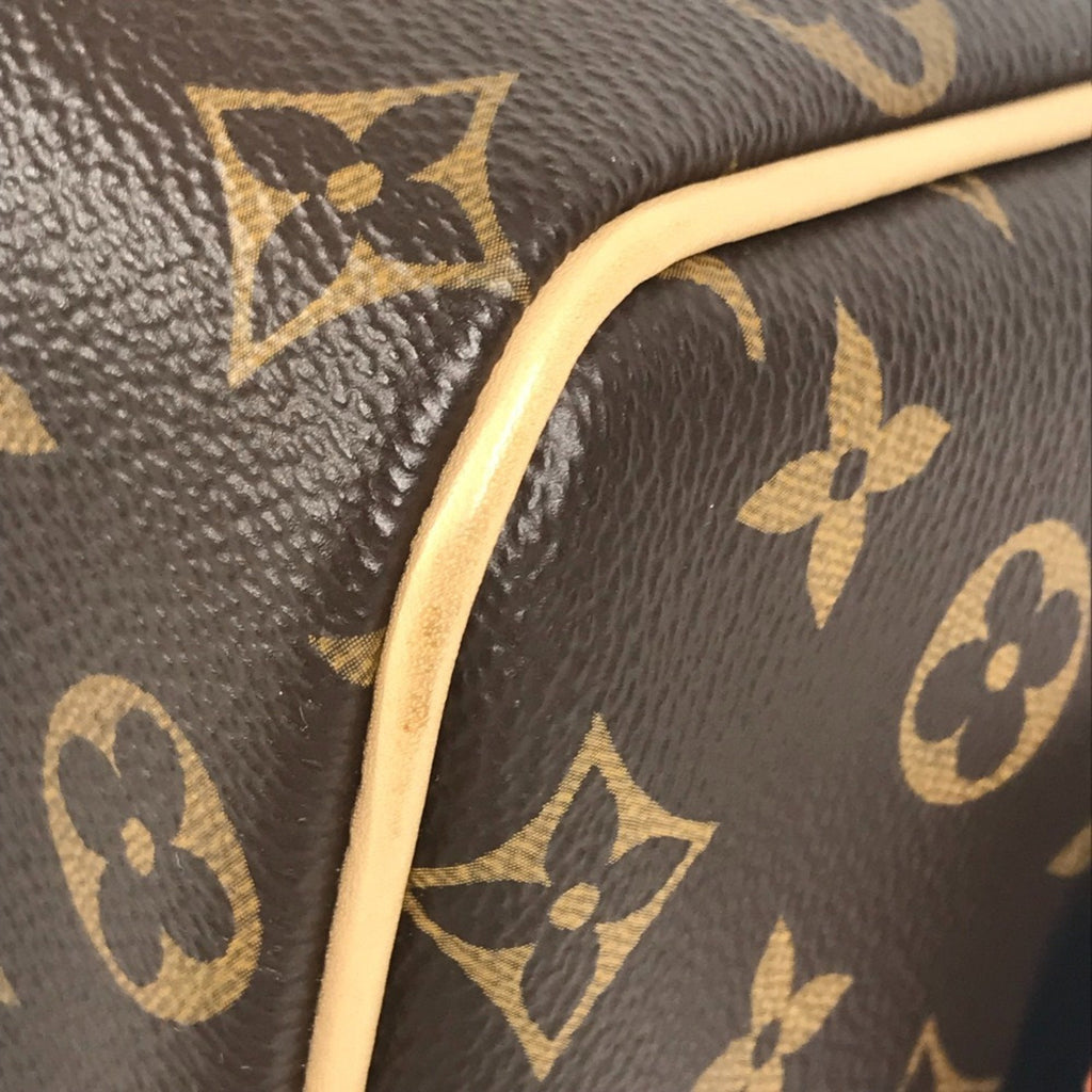 Louis Vuitton Brown Monogram Canvas Clutch Bag Pouch