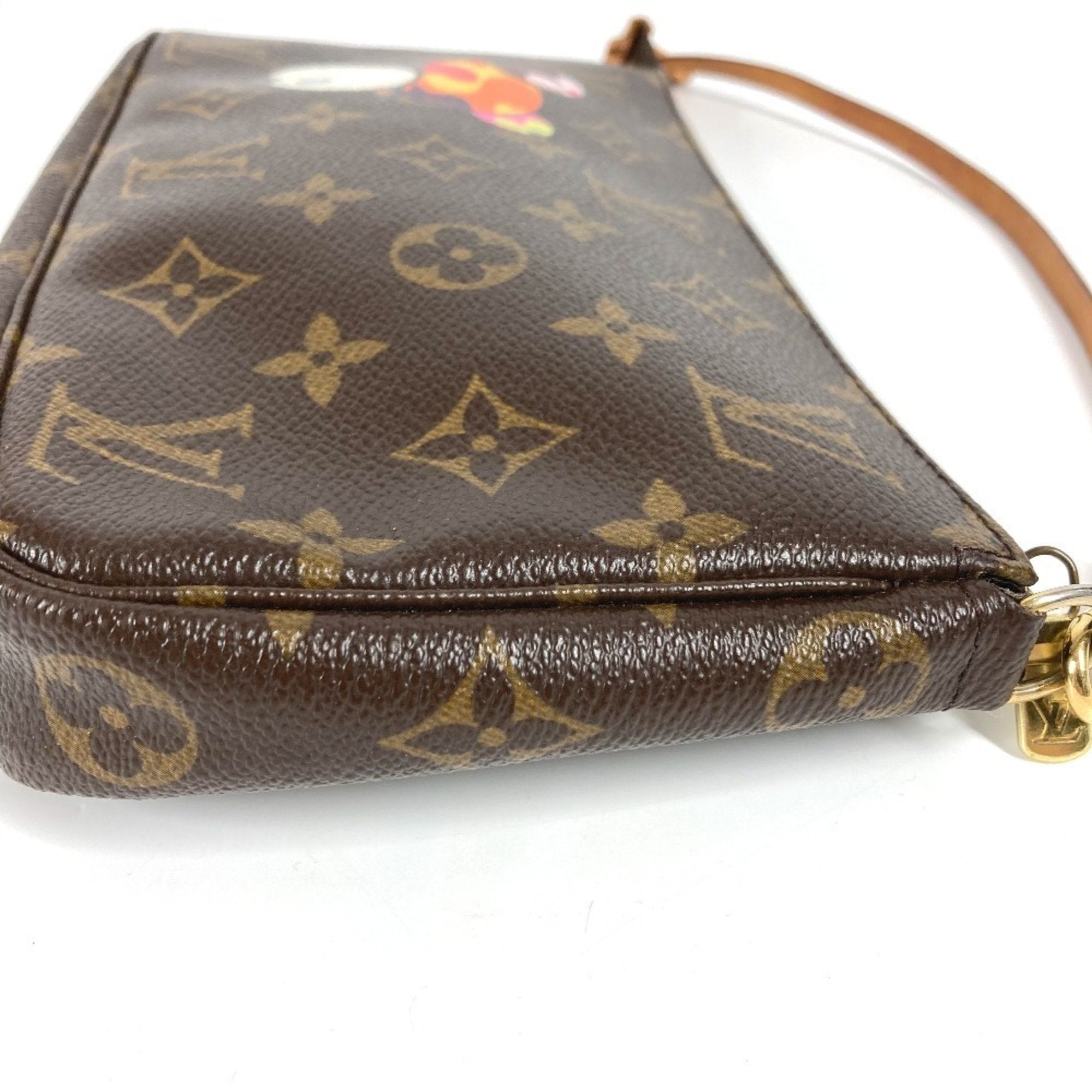Louis Vuitton Brown Monogram Panda Multi-Color Monogram Handbag Pouch Shoulder Bag