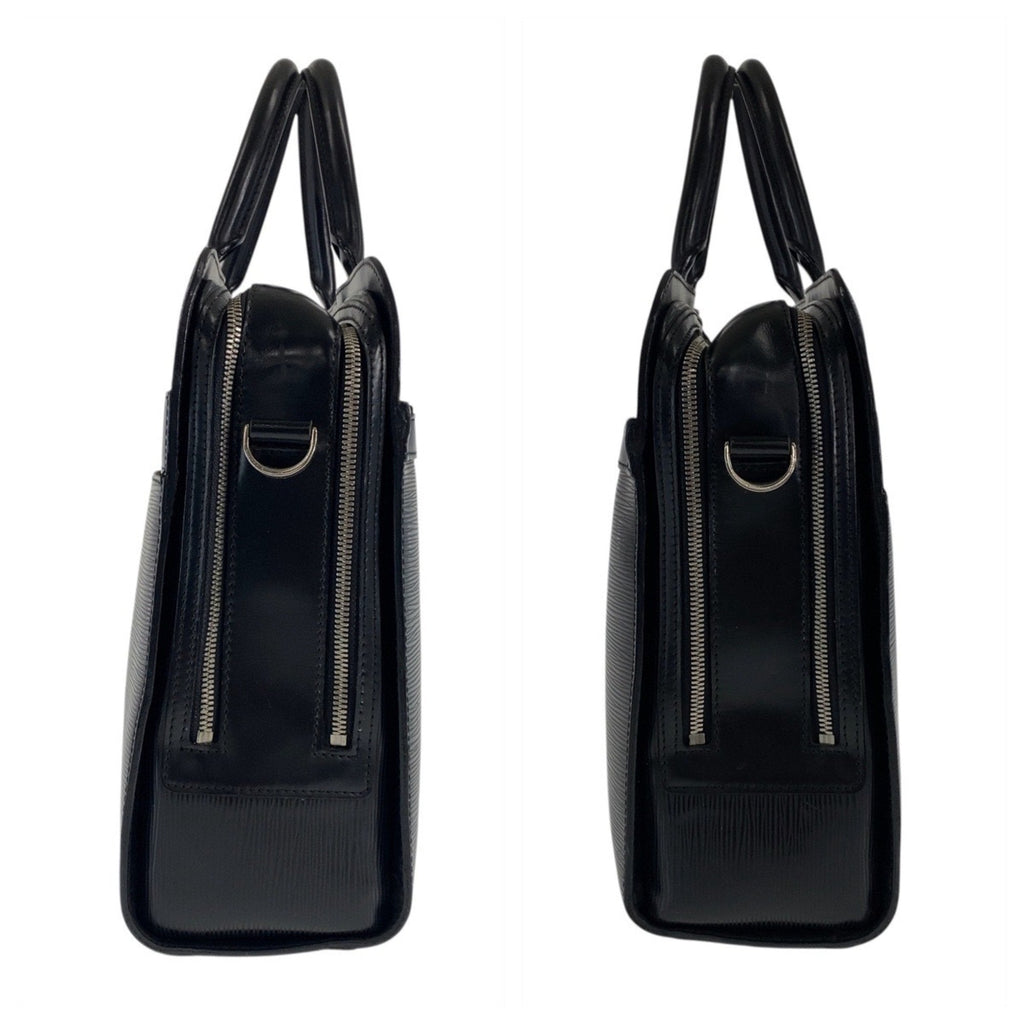Louis Vuitton Black Noir Epi Leather Briefcase
