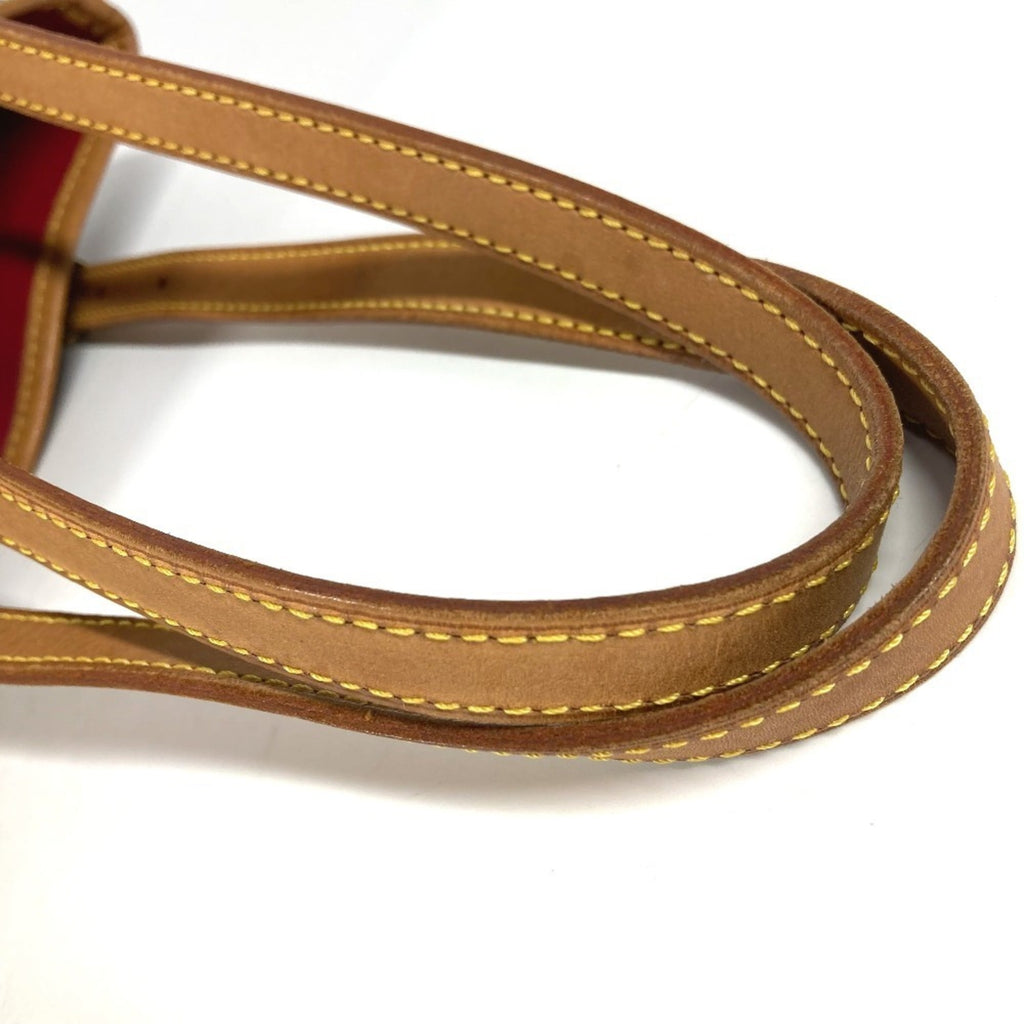 Louis Vuitton Brown Monogram Monogram Cherry Red Color Monogram Shoulder Bag Tote Bag