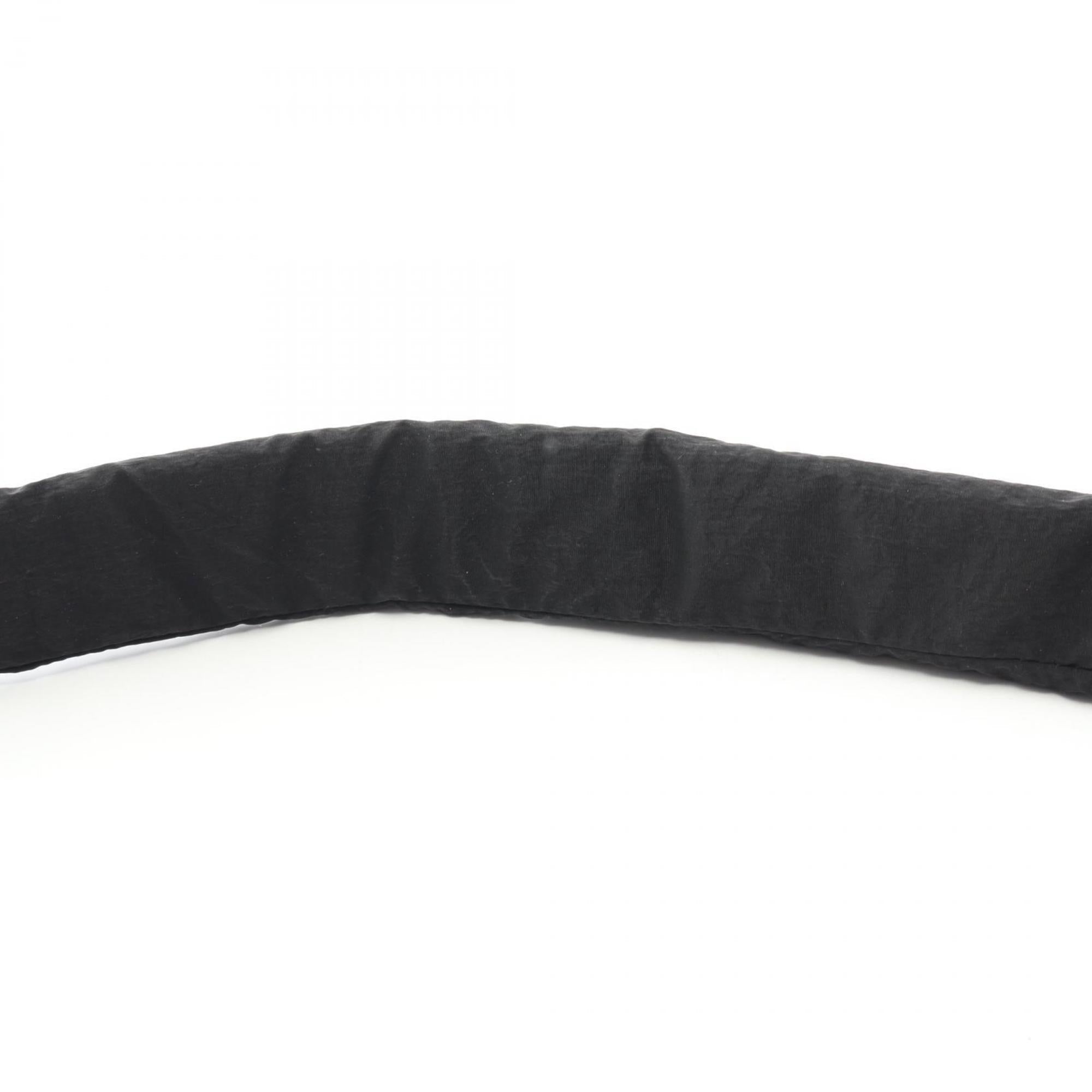 Bottega Veneta Black Nylon Fanny Pack