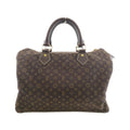 Louis Vuitton Monogram Mini Ebene Canvas Boston Bag