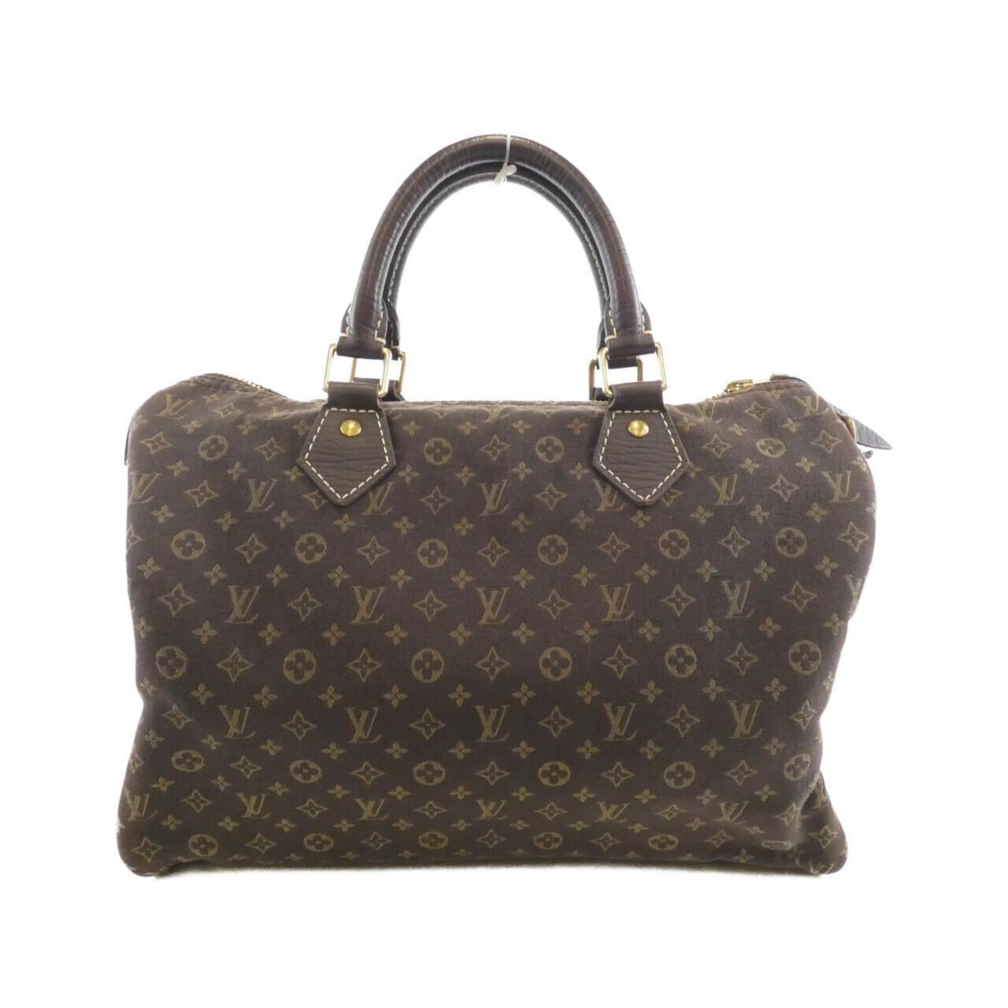 Louis Vuitton Monogram Mini Ebene Canvas Boston Bag
