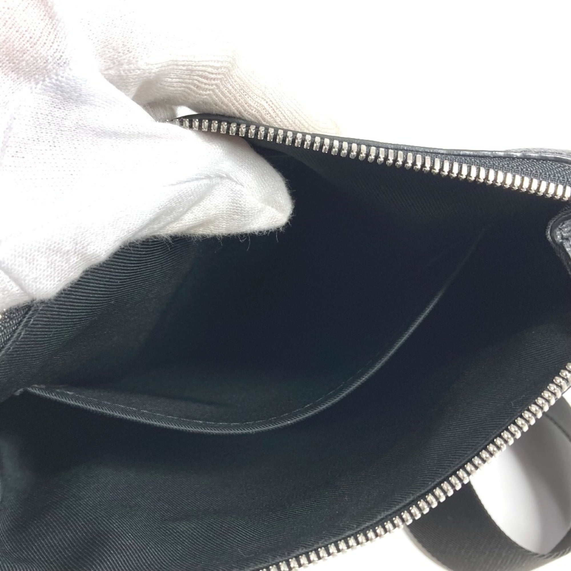 Louis Vuitton Black Damier Infini Leather Pochette Shoulder Bag