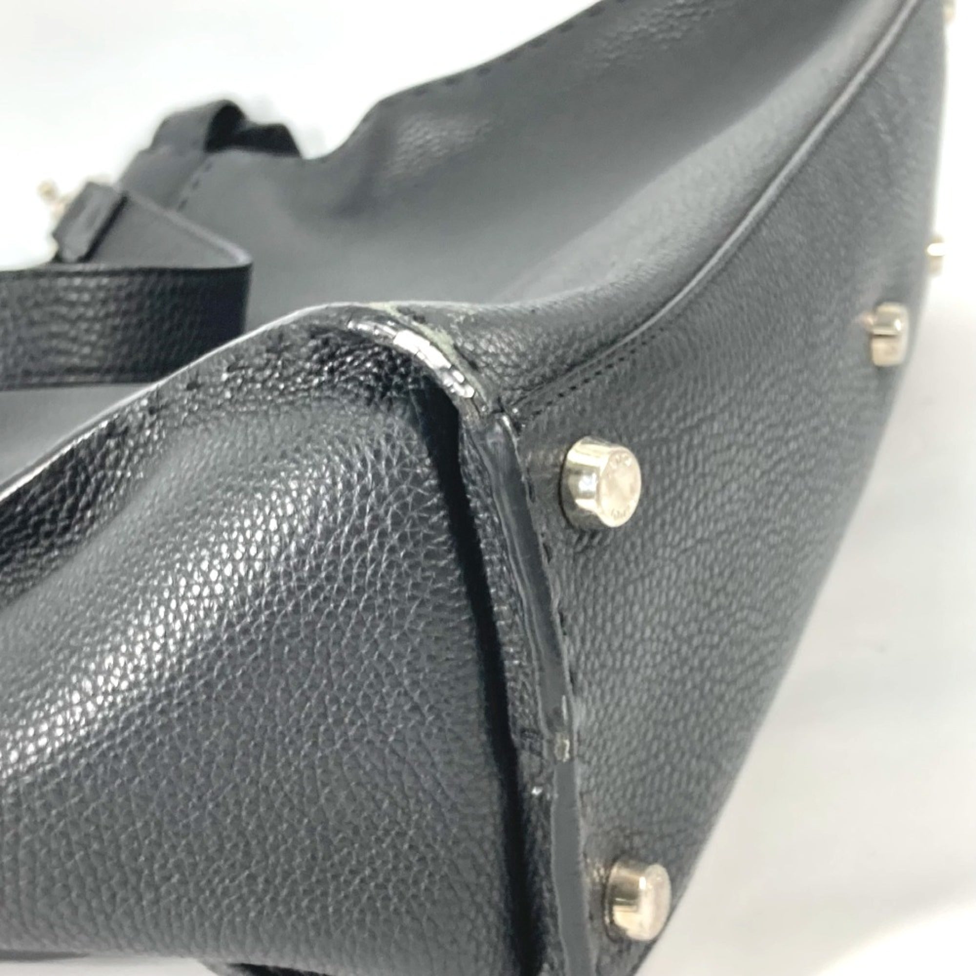 Fendi Black Leather Briefcase