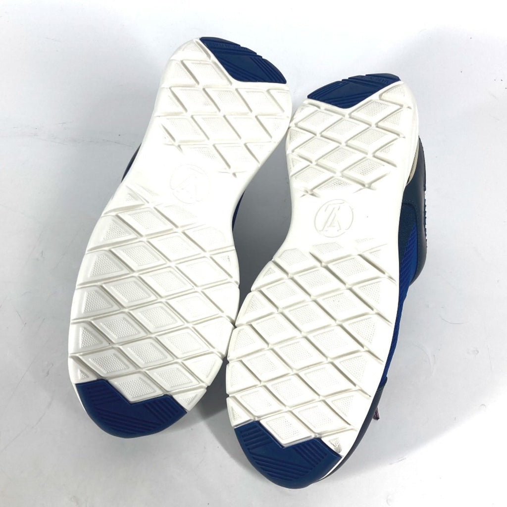 Louis Vuitton Blue Pink Sneakers