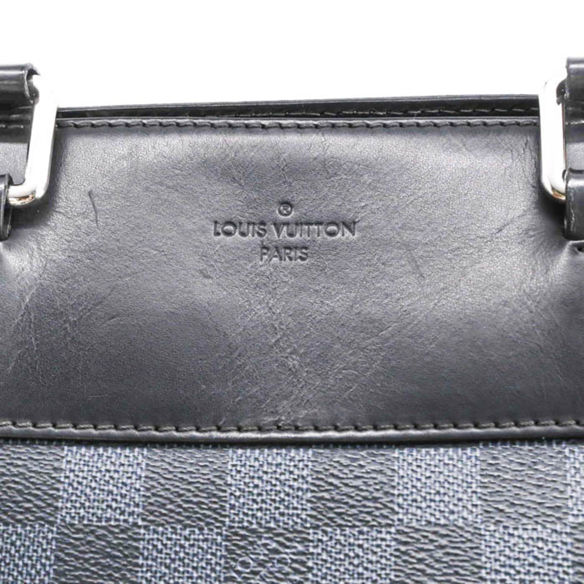 Louis Vuitton Black Damier Graphite Tote Bag