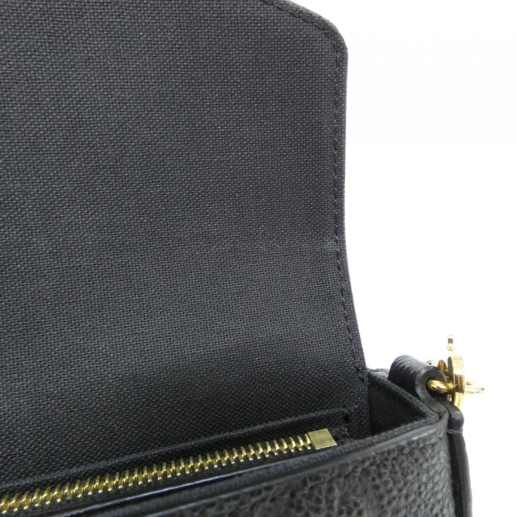 Louis Vuitton Monogram Empreinte Black Leather Pochette Shoulder Bag