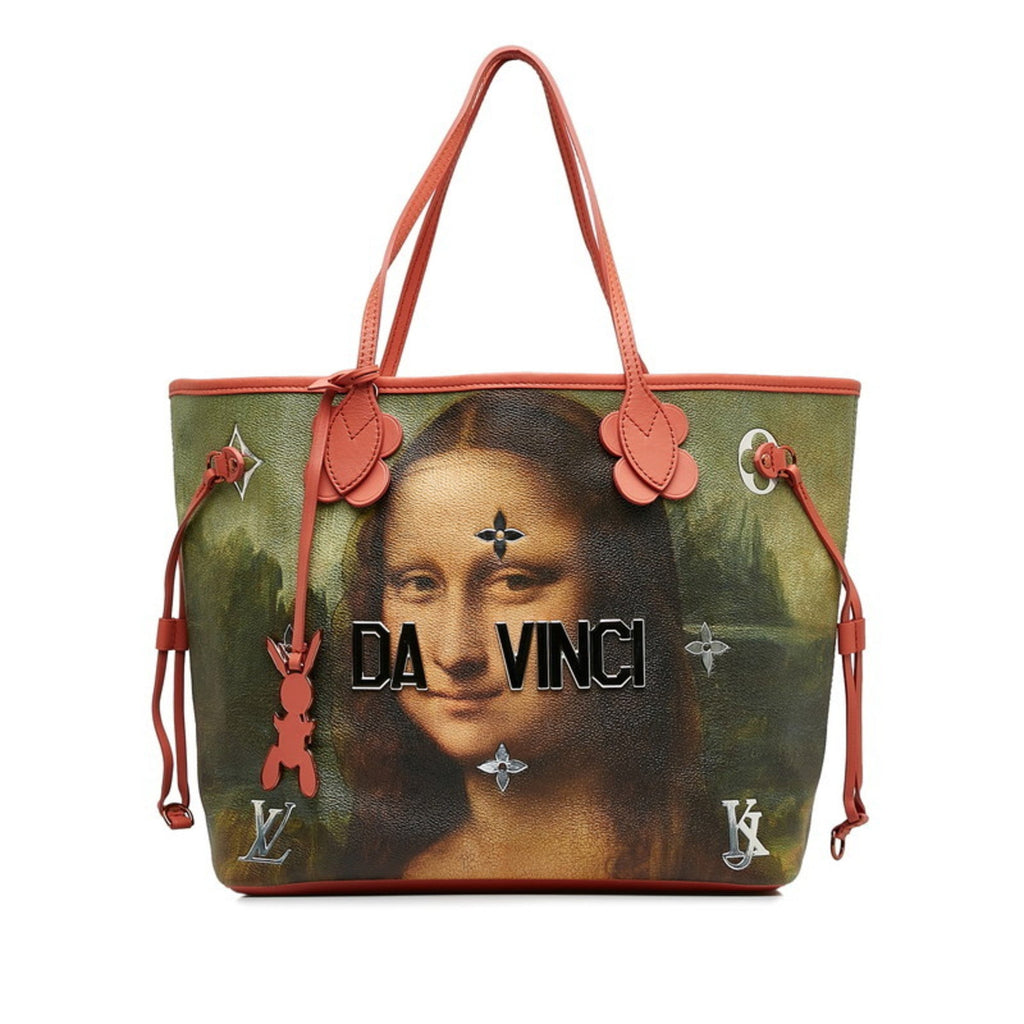 Louis Vuitton Masters Collection Multi-Color Pink Poppy Petal Pvc Leather Tote Bag