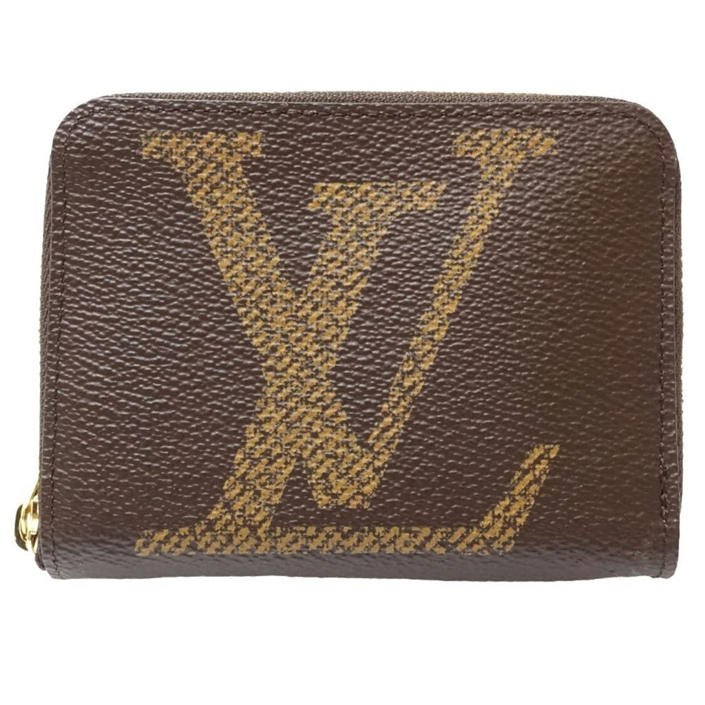 Louis Vuitton Brown Canvas Coin Purse/Coin Case