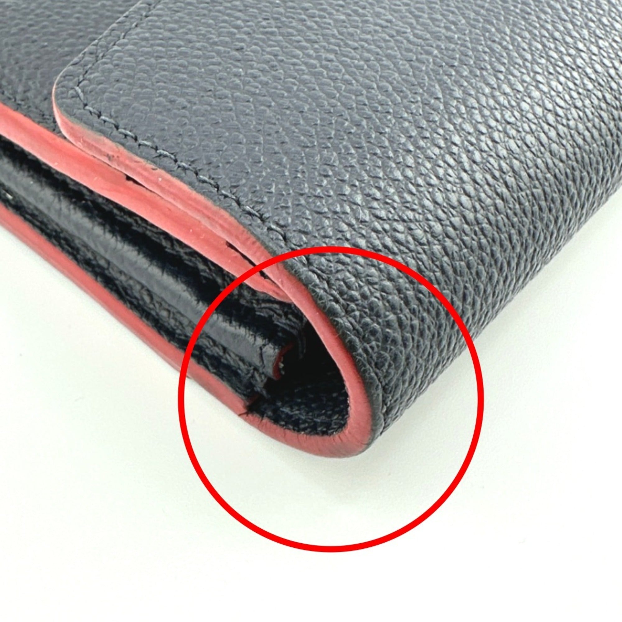 Louis Vuitton Marine Rouge Monogram Empreinte Long Wallet