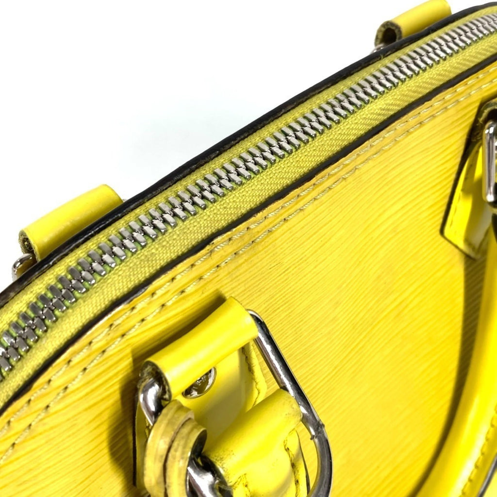 Louis Vuitton Pistache Yellow Epi Leather Handbag Shoulder Bag