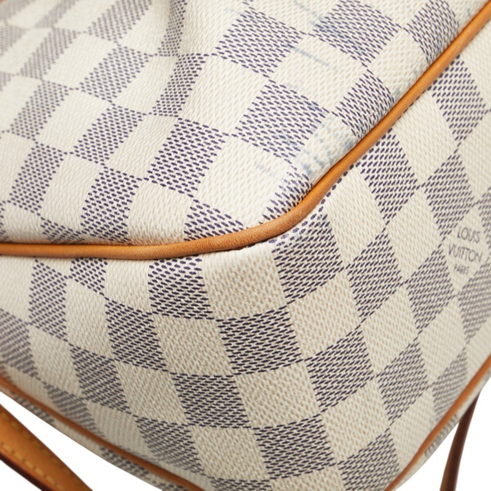 Louis Vuitton White Pvc Leather Shoulder Bag