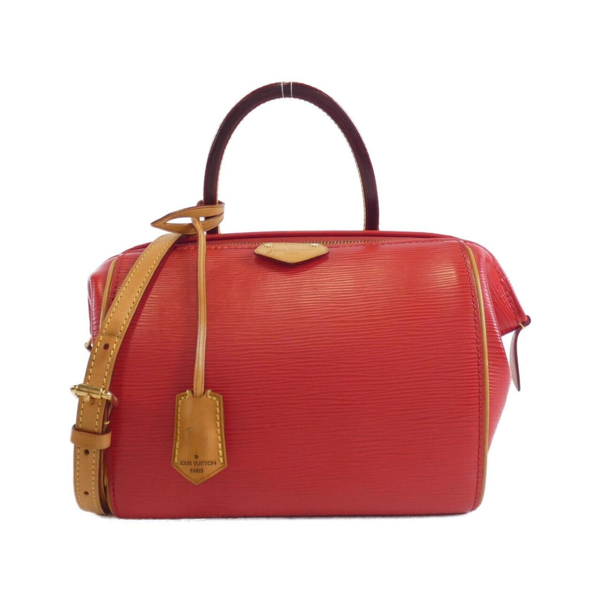 Louis Vuitton Epi Coquelicots Leather Boston Bag
