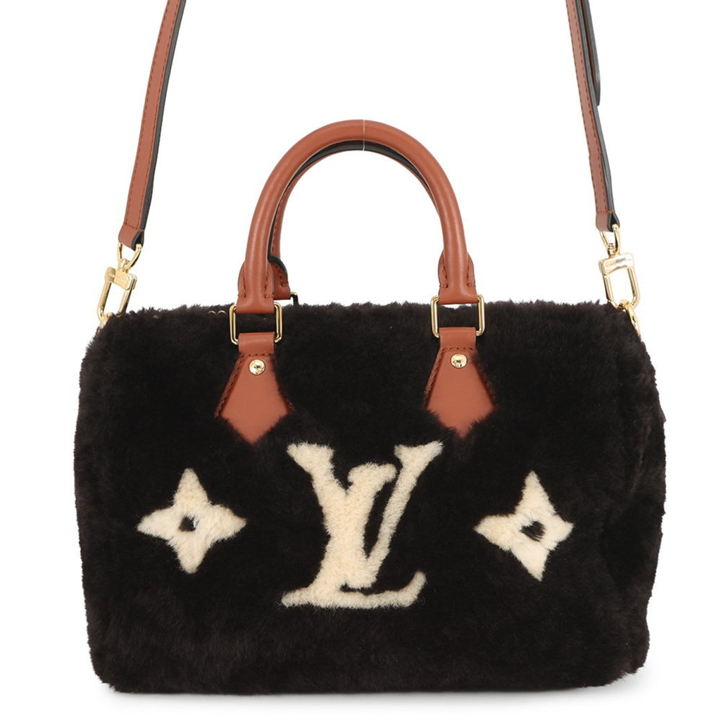Louis Vuitton Monogram Noir White Handbag