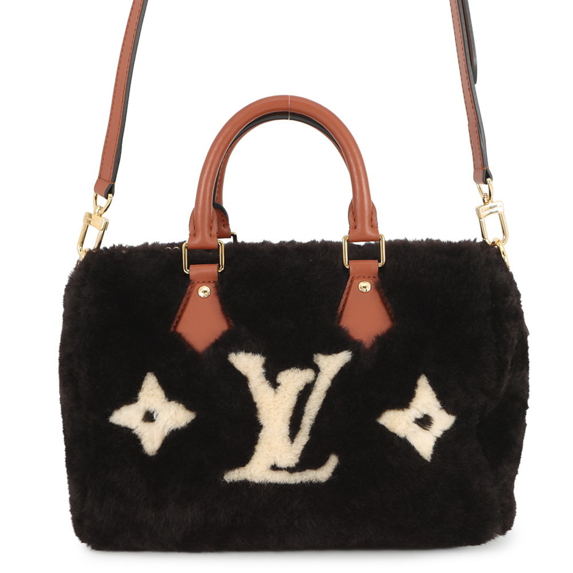 Louis Vuitton Monogram Noir White Handbag