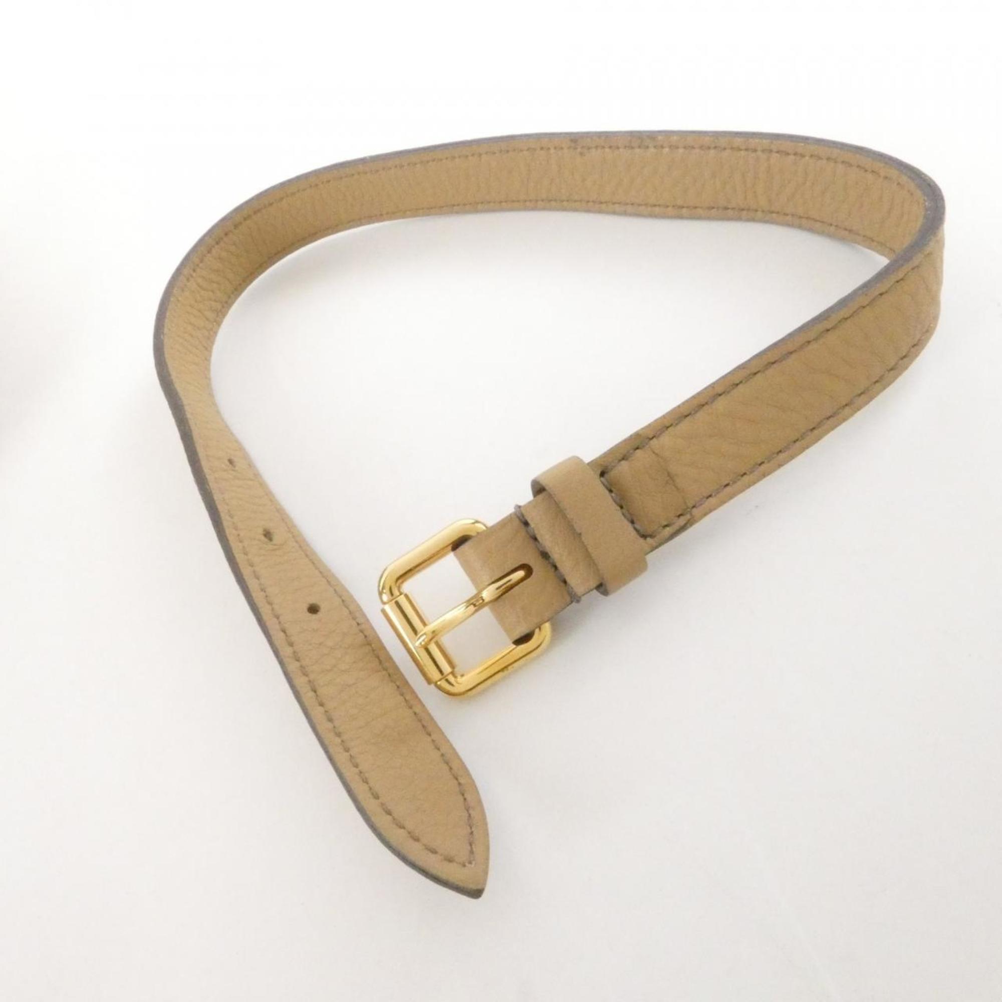 Louis Vuitton Biscuit Leather Shoulder Bag